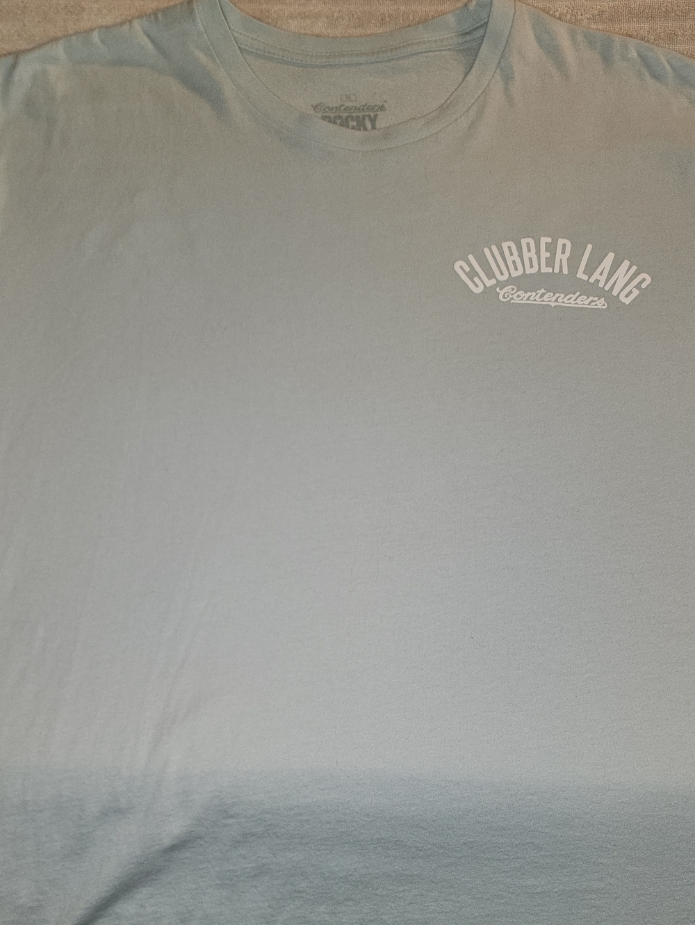Light Blue Graphic Tee - Contenders Logo